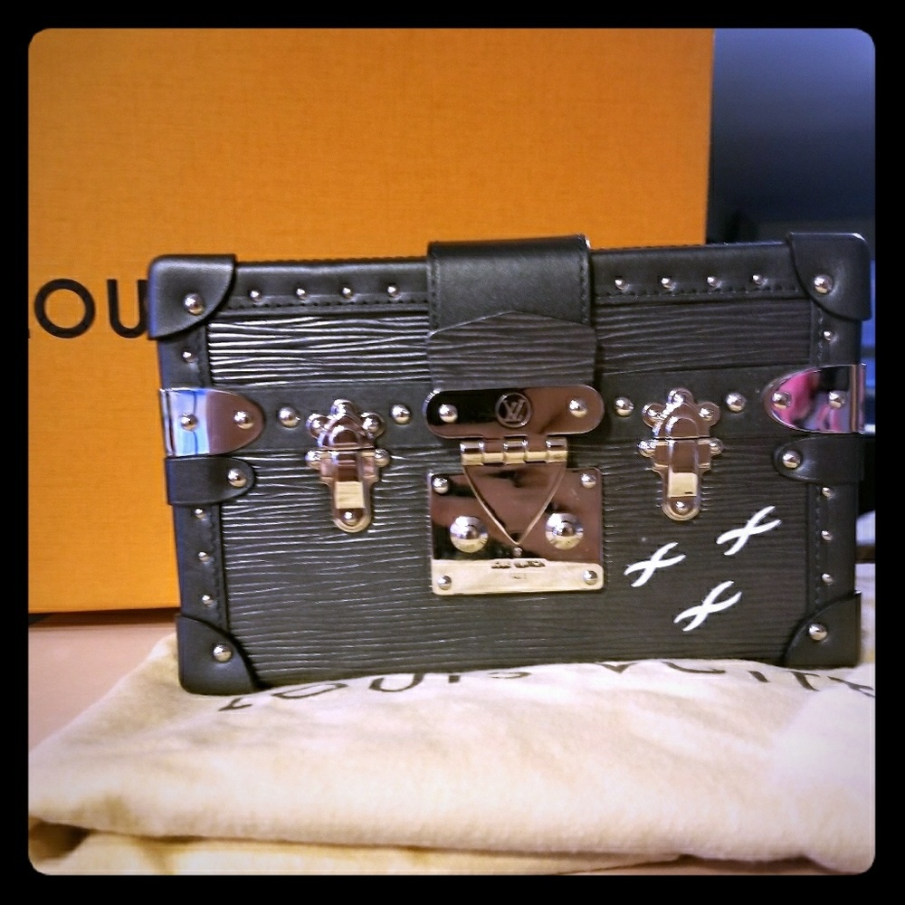 *SOLD**Limited Edition Petite Malle in Epi Leather